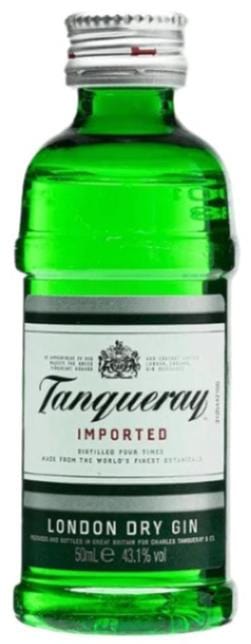 Tanqueray Export Strength London Dry Gin Miniature 5cl