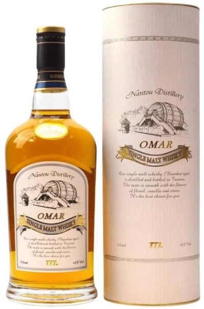 Nantou Distillery Omar Taiwan Bourbon Cask Single Malt Whisky 70cl