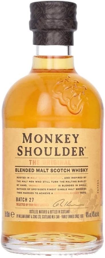 Monkey Shoulder Blended Malt Scotch Whisky 20cl