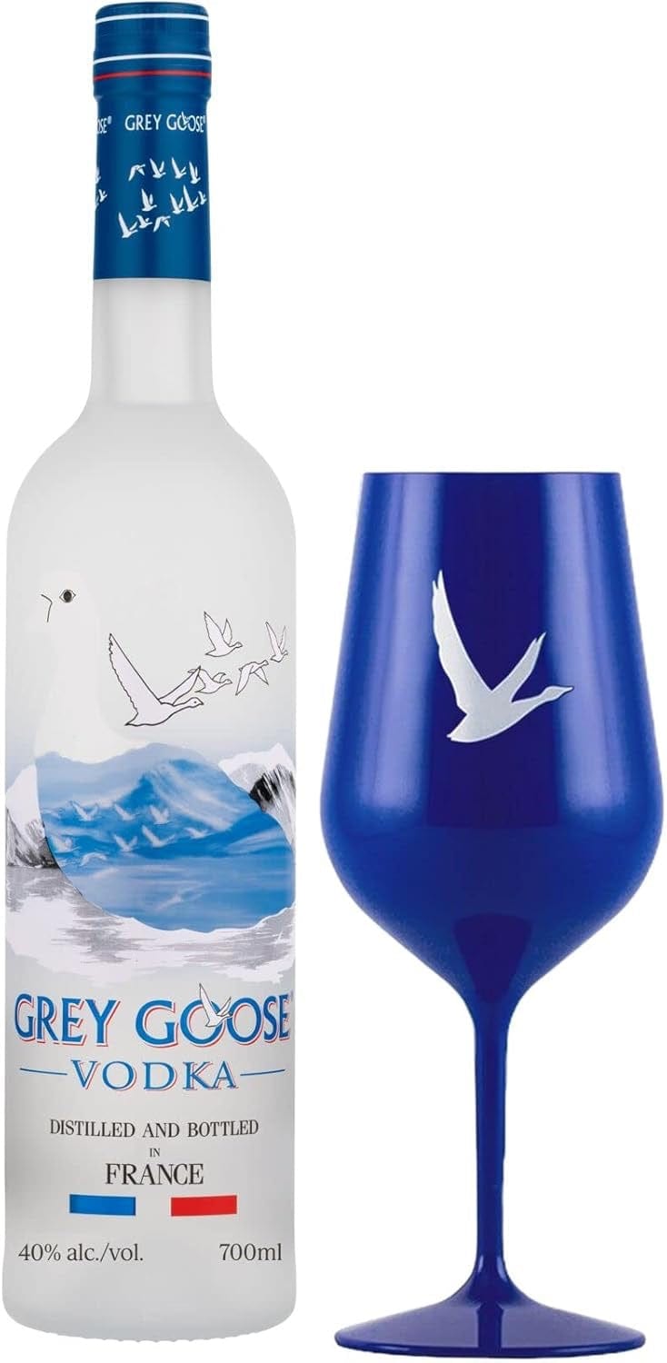 Grey Goose Original Vodka Acrylic Cup Gift Set 70cl