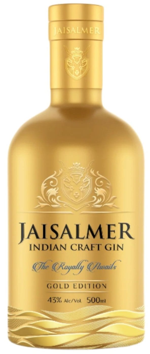 Jaisalmer Gold Indian Craft Gin 50cl