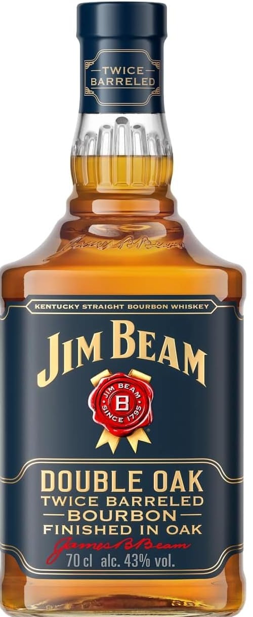 Jim Beam Double Oak Kentucky Straight Bourbon Whiskey 70cl