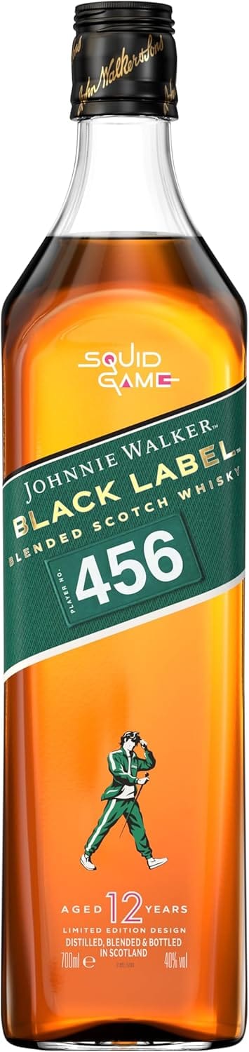 Johnnie Walker Black Label Squid Game Special Edition Blended Scotch Whisky 70cl