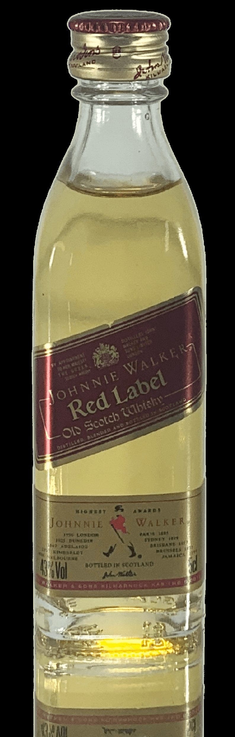 Johnnie Walker Red Label Scotch Whisky 5cl