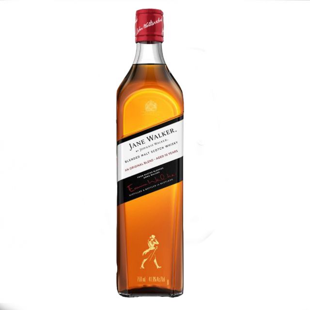 Johnnie Walker "Jane Walker" 10 Year Old Blended Malt Scotch Whisky 75cl