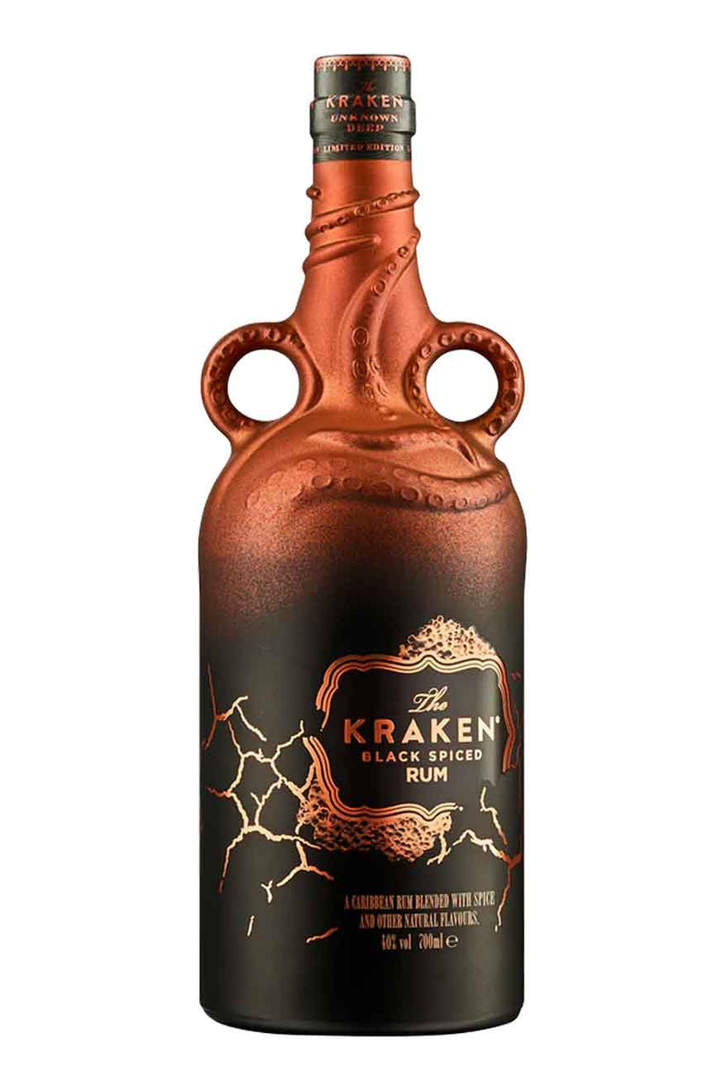 The Kraken Black Spiced Rum Unknown Deep Copper Scar Limited Edition Bottle 70cl