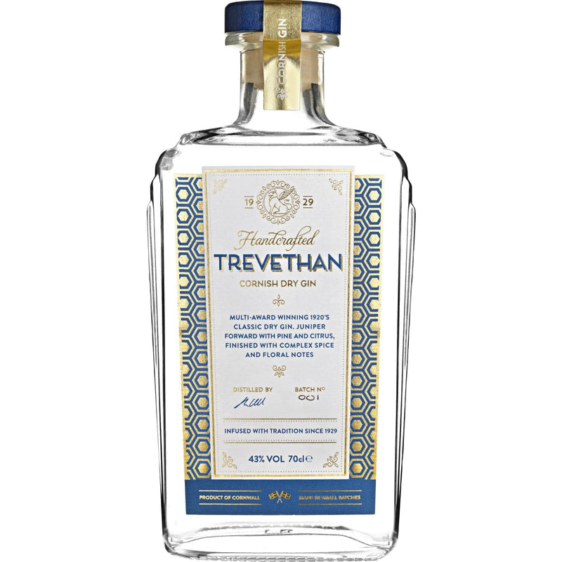 Trevethan Cornish Dry Gin 70cl