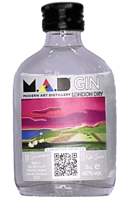 Modern Art Distillery London Dry ‘Land’ Gin Miniature 5cl
