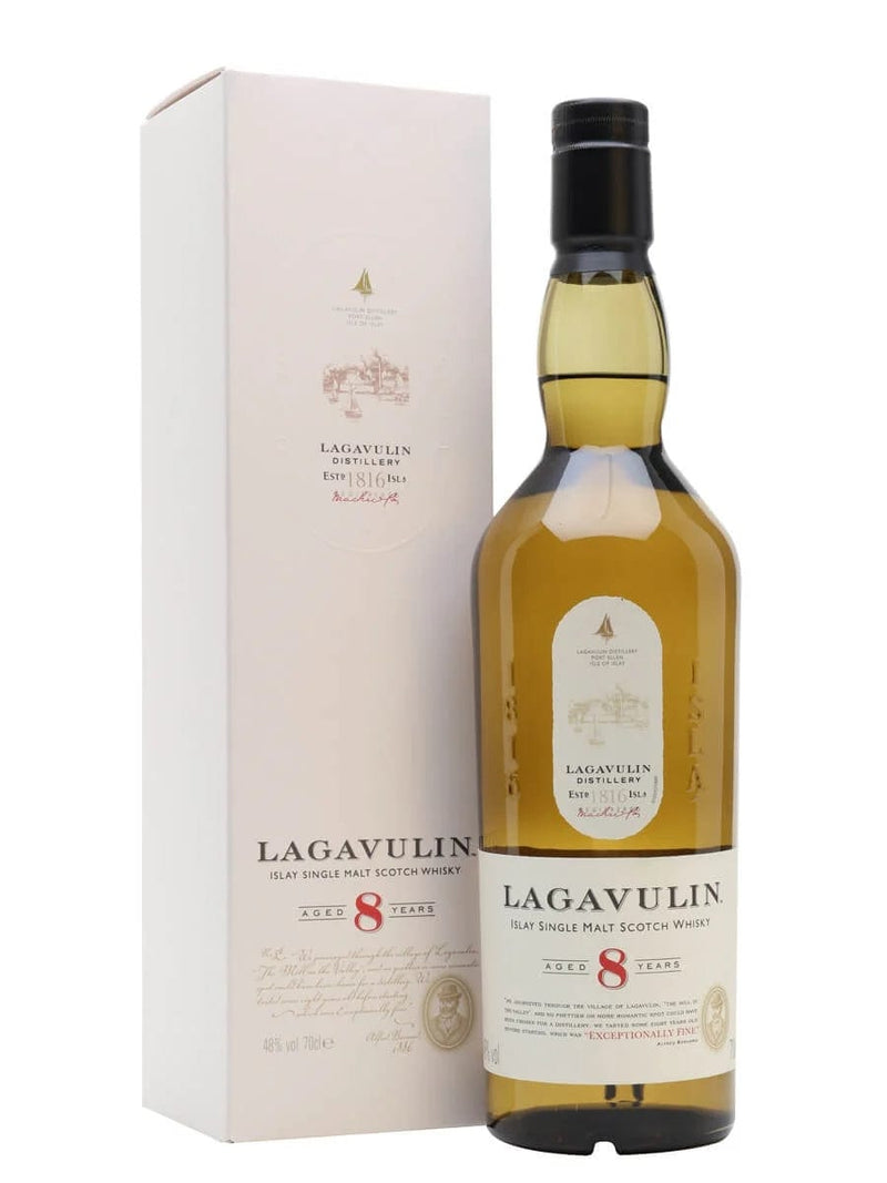Lagavulin 8 Year Old Single Malt Scotch Whisky 70cl