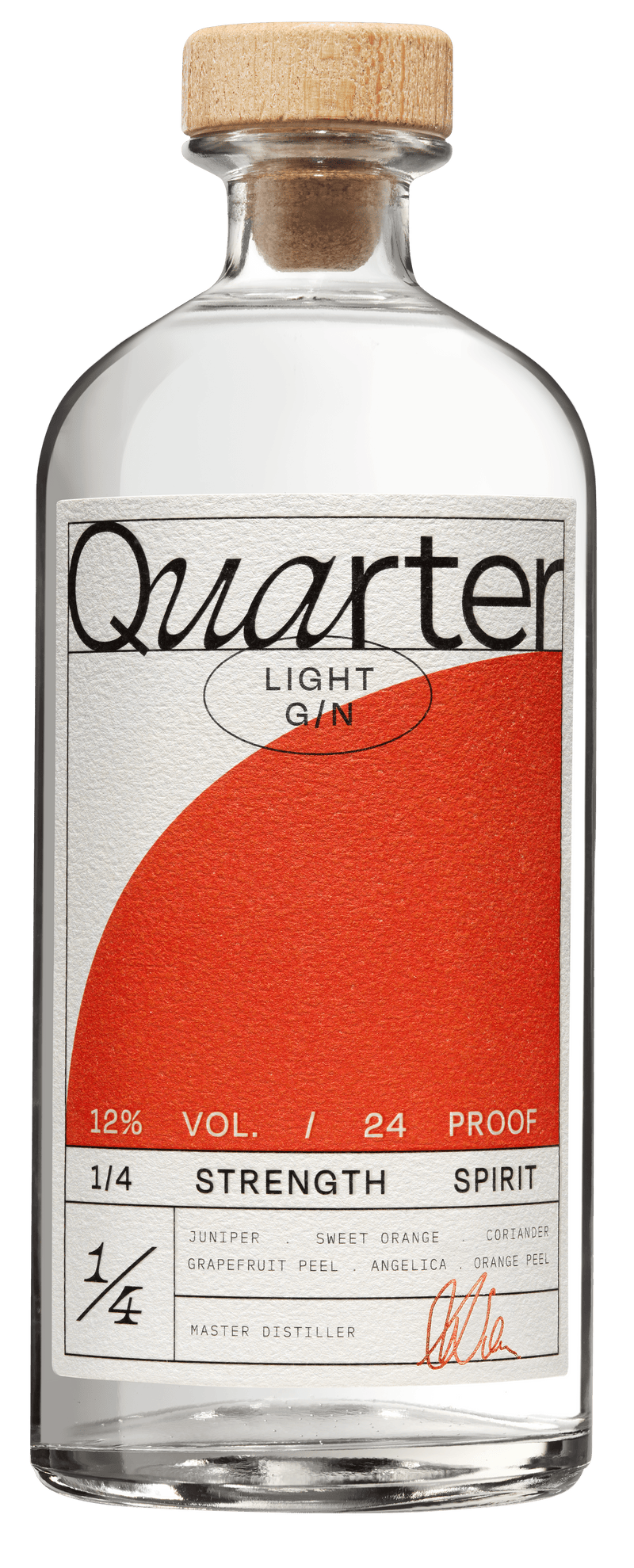 Quarter G/N Light Spirit 70cl
