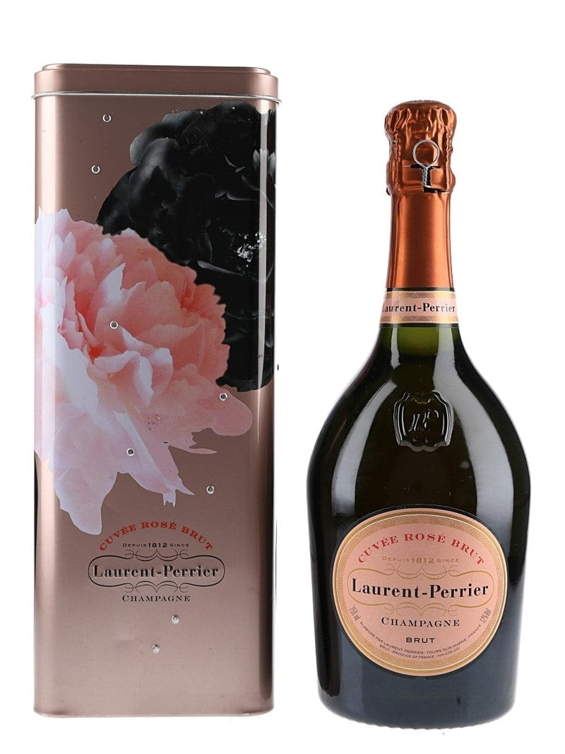 Laurent Perrier Cuvée Rosé Brut Champagne Gift Tin 75cl