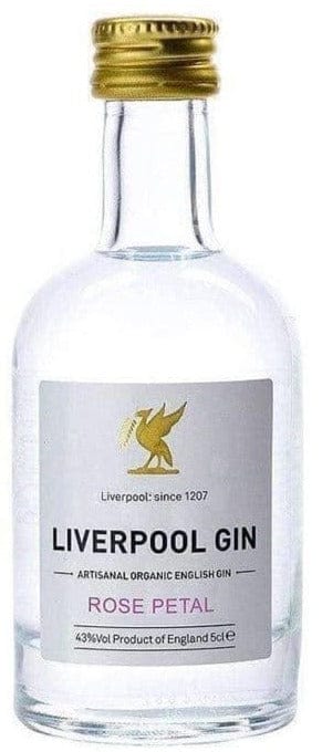 Liverpool Organic Rose Petal Gin Miniature 5cl