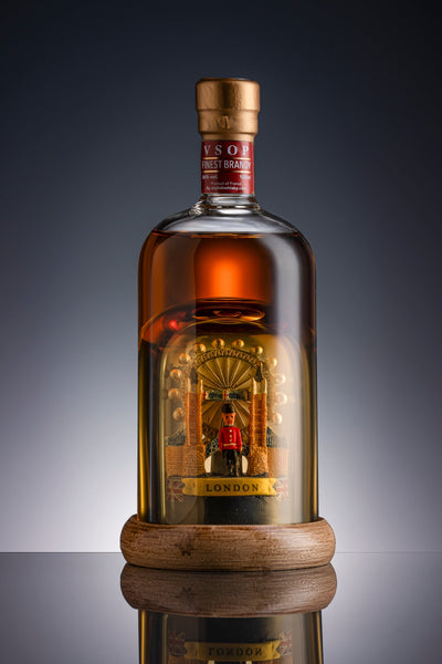 London Eye Mini Refillable Brandy Decanter 10cl