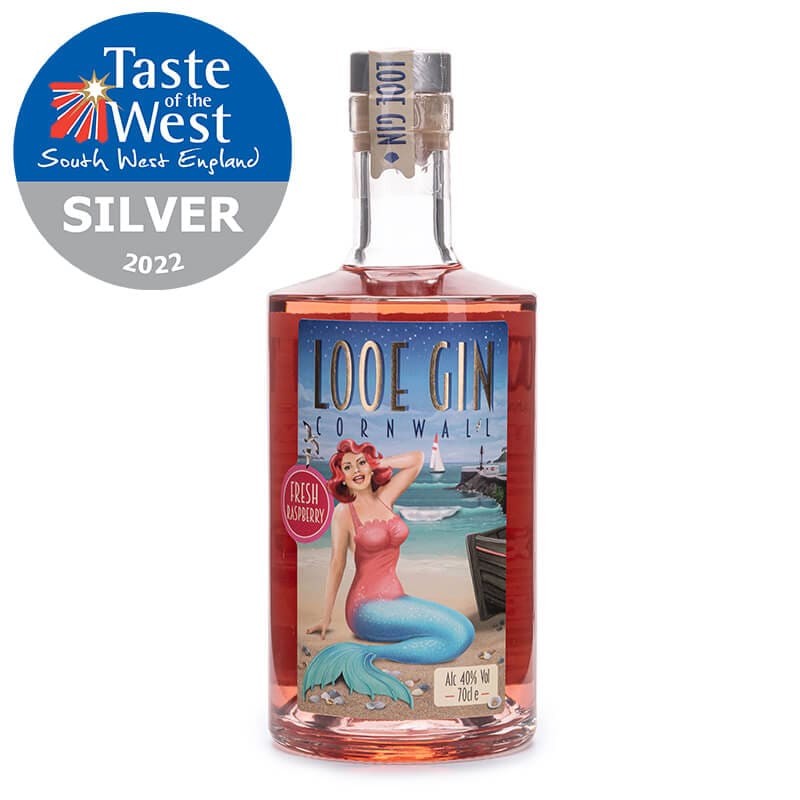 Looe Fresh Raspberry Gin 70cl