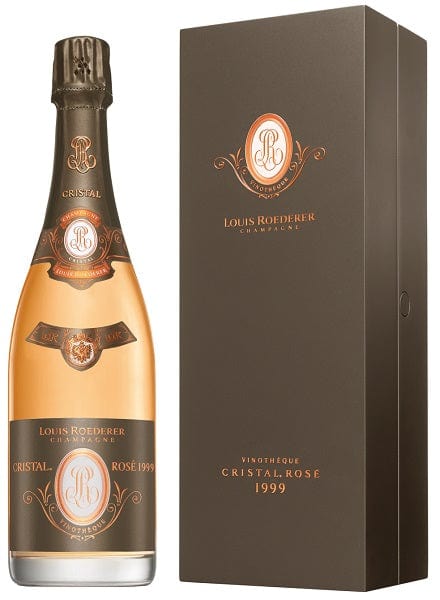 Louis Roederer Cristal Rosé Vinothèque 1999 Vintage Champagne Gift Box 75cl