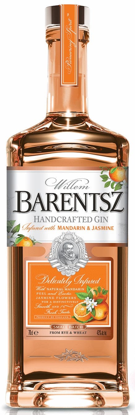 Barentsz Mandarin & Jasmine Gin Miniature 5cl