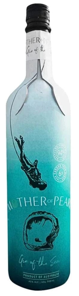 Mother of Pearl Gin Of The Sea Paper Bottle 70cl