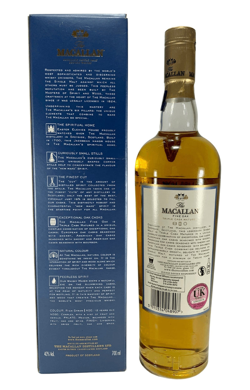 Macallan 12 Year Old Fine Oak 2018 Release 70cl