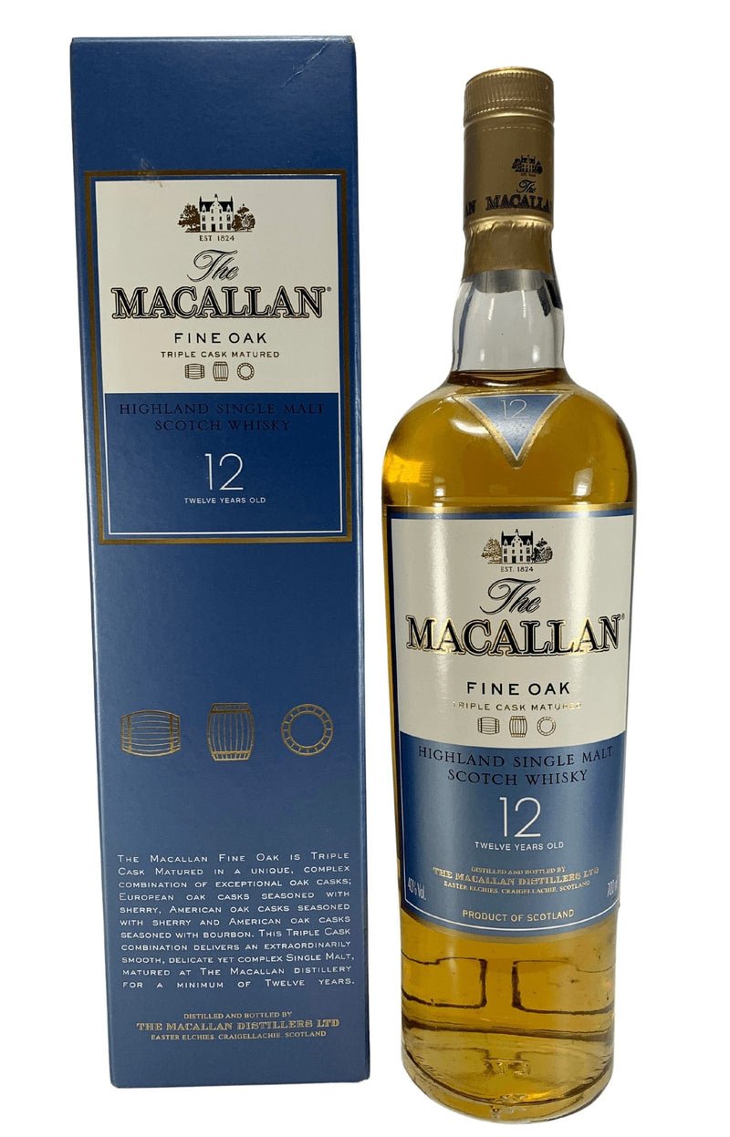 Macallan 12 Year Old Fine Oak 2018 Release 70cl