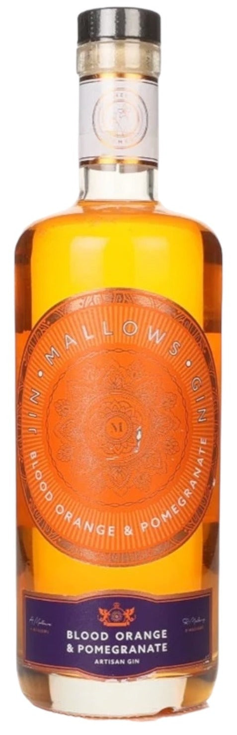 Mallows Orange & Pomegranate Gin 70cl