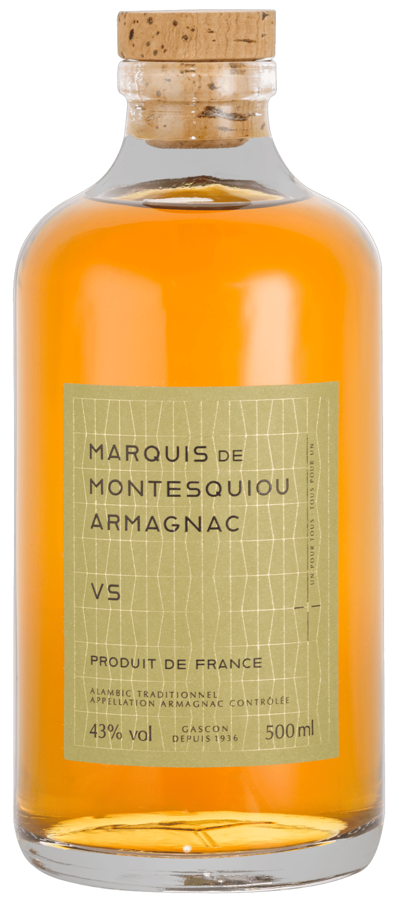 Marquis de Montesquiou VS Armagnac 50cl