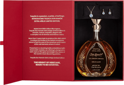 Don Ramón Limited Edition Swarovski Extra Anejo Tequila Gift Box 75cl