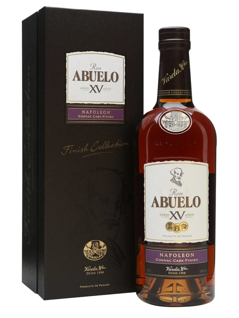 Ron Abuelo 15 Year Old Napoleon Cognac Cask Finish 70cl