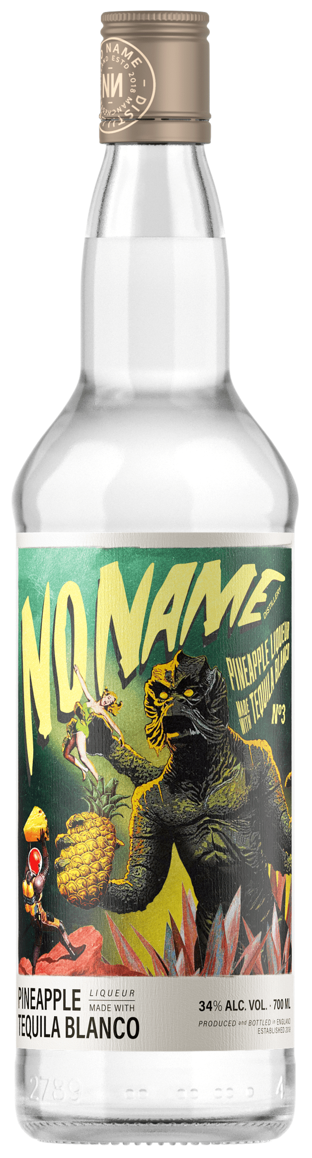 No Name Blanco Tequila Pineapple Liqueur 70cl