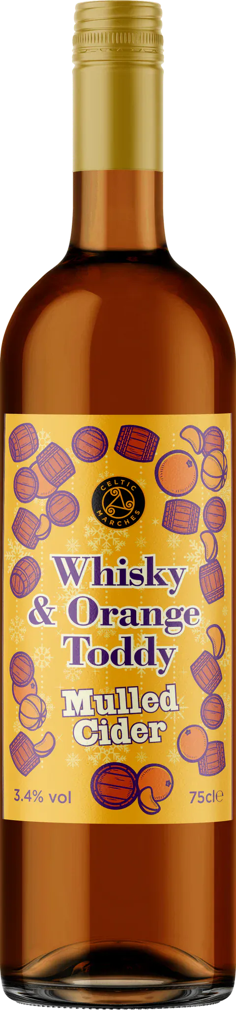 Celtic Marches Whisky & Orange Mulled Cider 75cl