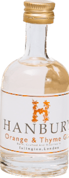 Hanbury Orange &amp; Thyme Gin Miniature 5cl