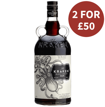 The Kraken Black Spiced Rum 70cl