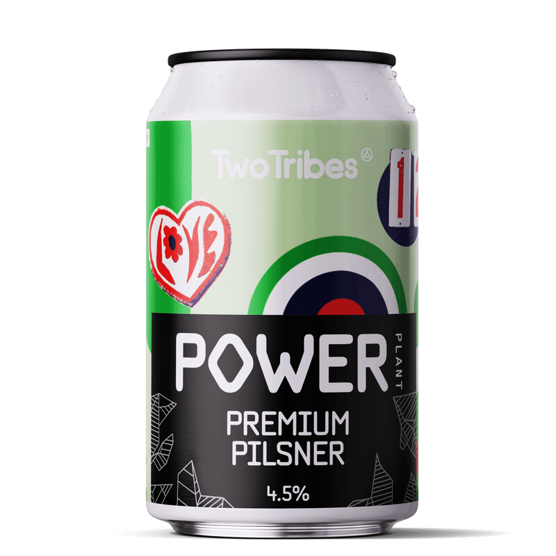 Two Tribes Power Plant Premium Pilsner 24x330ml