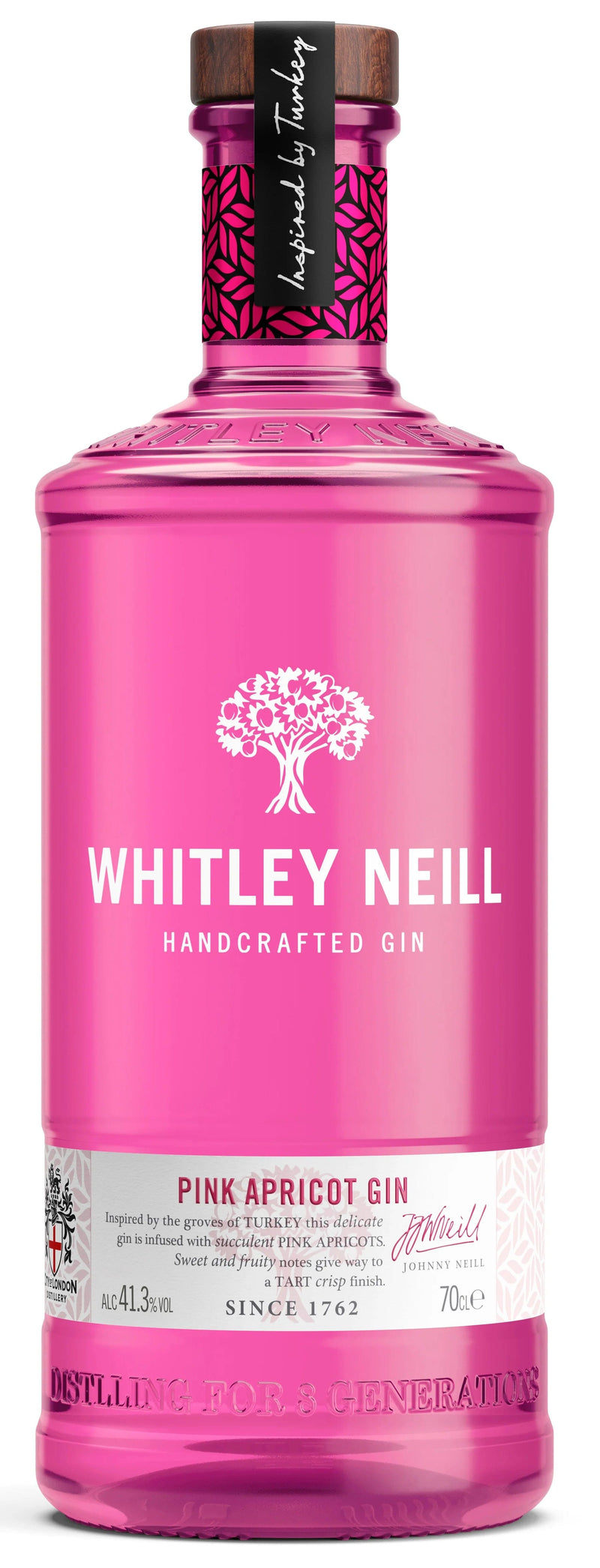 Whitley Neill Pink Apricot Gin 70cl