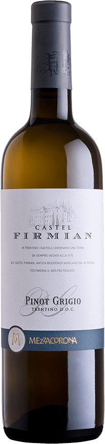 Mezzacorona Castel Firmian Pinot Grigio 2022 75cl