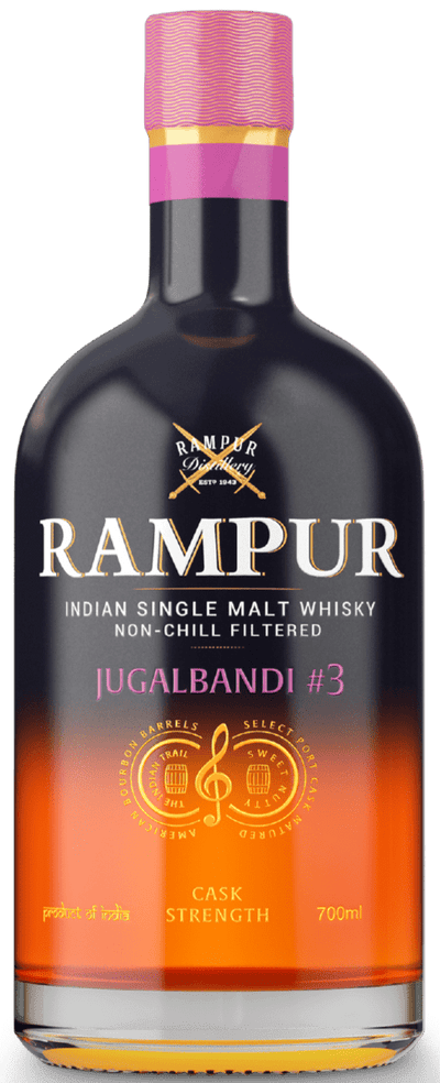 Rampur Jugalbandi No. 3 Port Cask Single Malt Indian Whisky 70cl