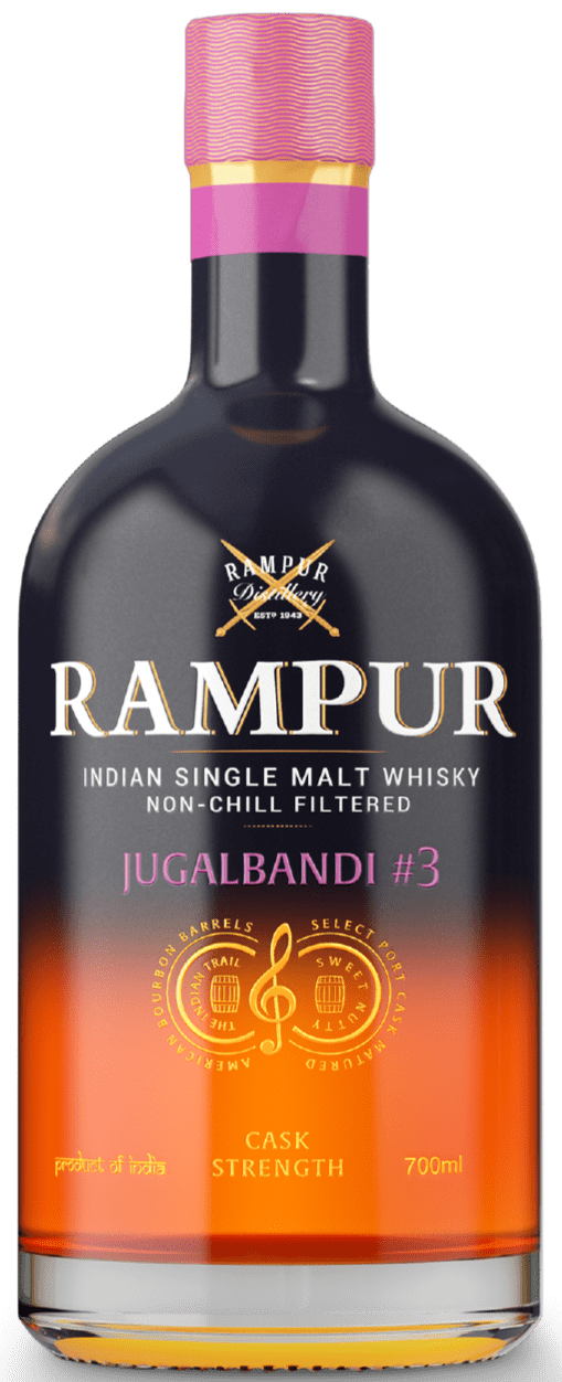 Rampur Jugalbandi No. 3 Port Cask Single Malt Indian Whisky 70cl