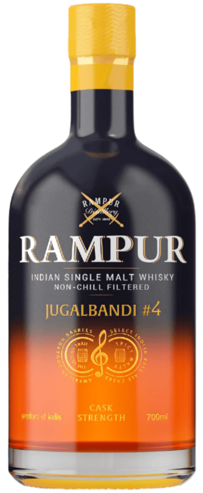 Rampur Jugalbandi No. 4 IPA Cask Single Malt Indian Whisky 70cl