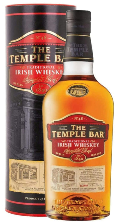 The Temple Bar Signature Irish Whiskey 70cl