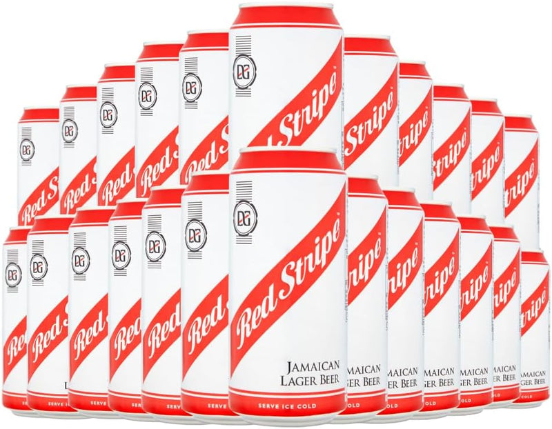 Red Stripe Jamaican Lager Beer Pint Cans 24x568ml