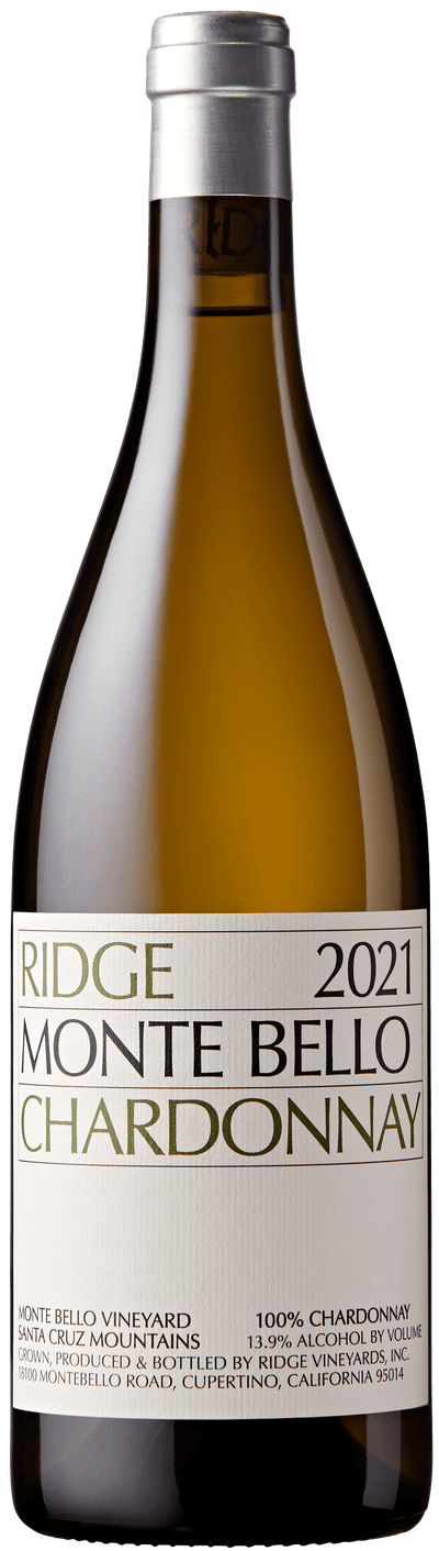 Ridge Vineyards Monte Bello Chardonnay 2021 75cl