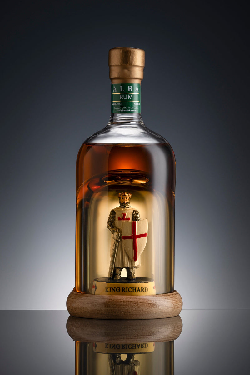 King Richard Mini Refillable Rum Decanter 10cl