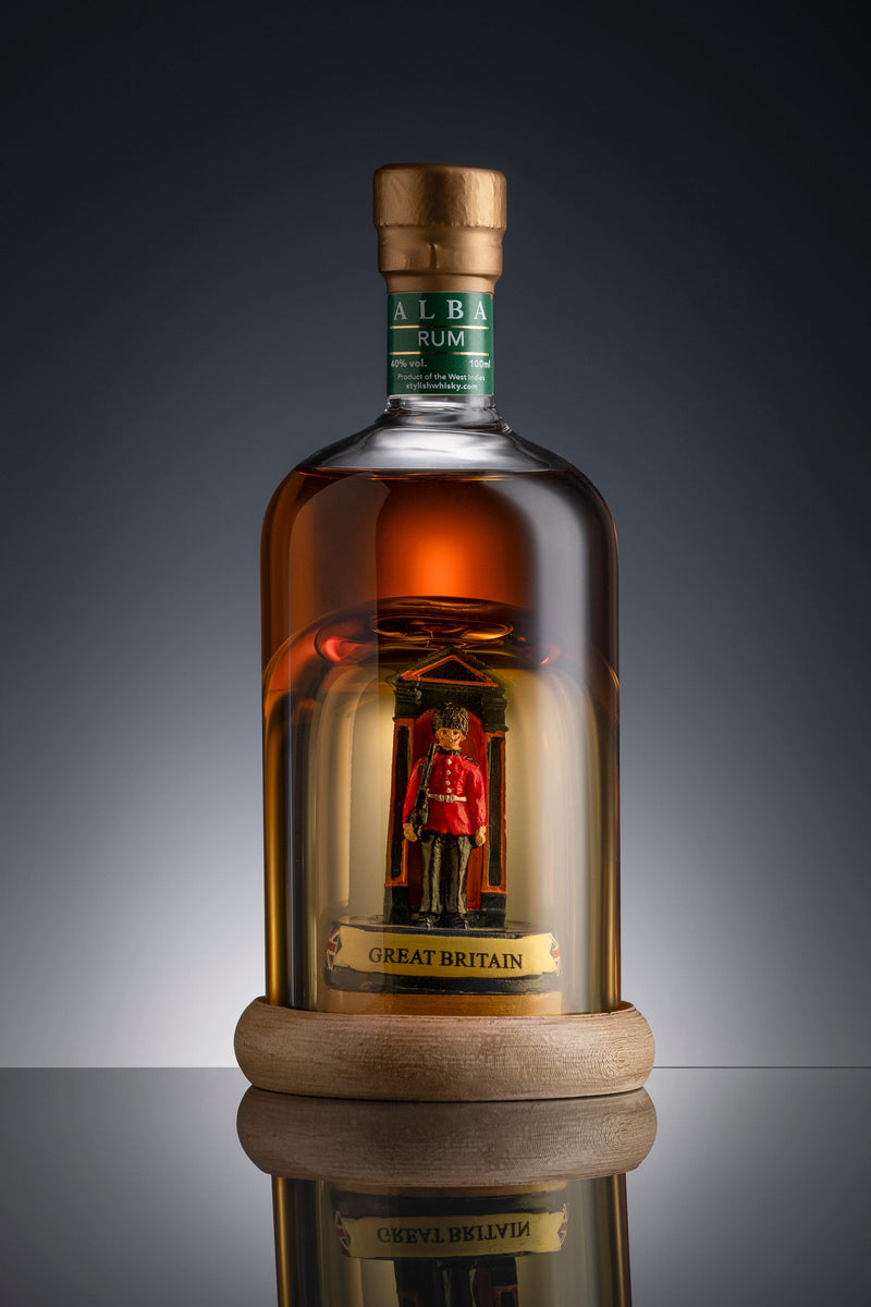 Guardsman Mini Refillable Rum Decanter 10cl