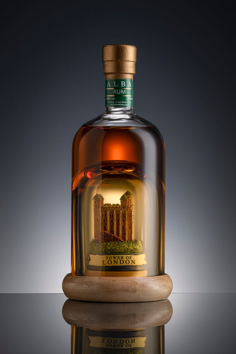 Tower Of London Mini Refillable Rum Decanter 10cl