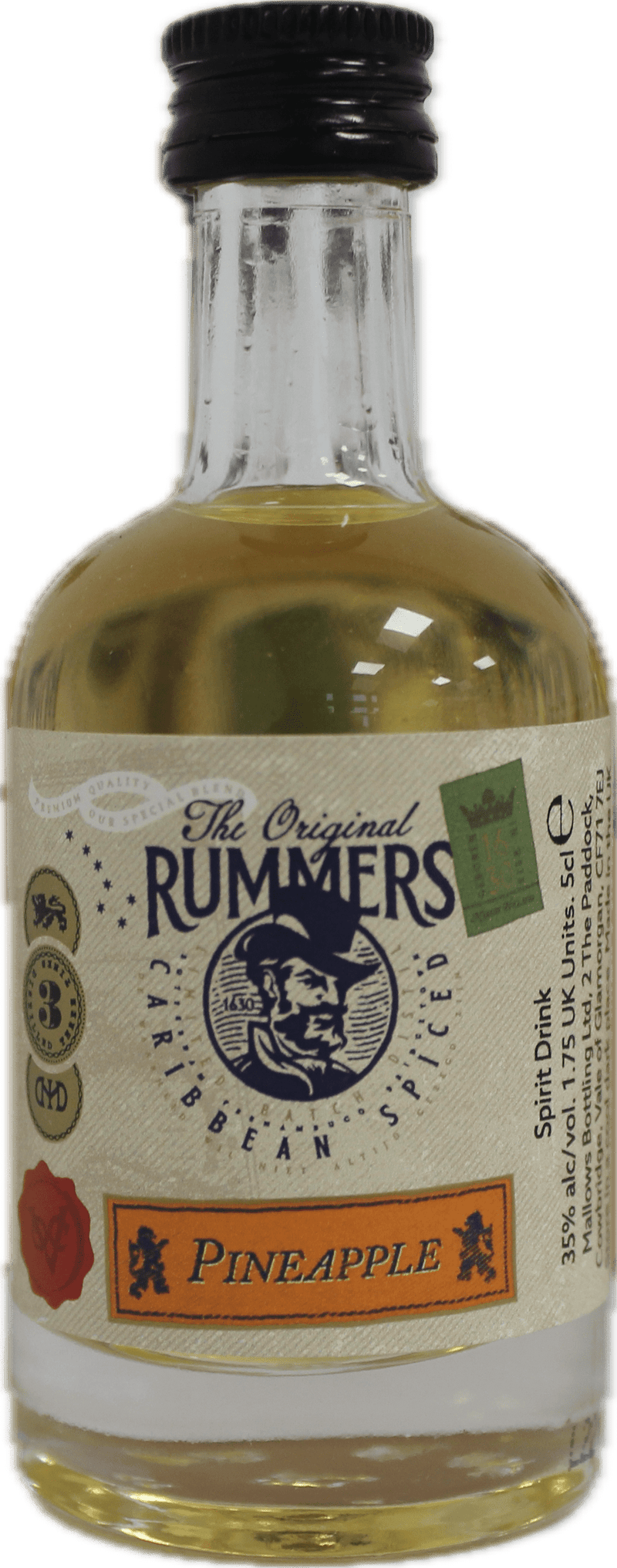 The Original Rummers Pineapple Rum Miniature 5cl