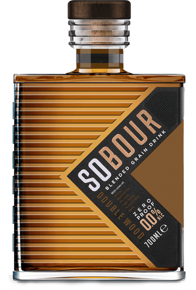 Sobour Double Wood Alcohol Free Bourbon Whiskey Alternative 70cl