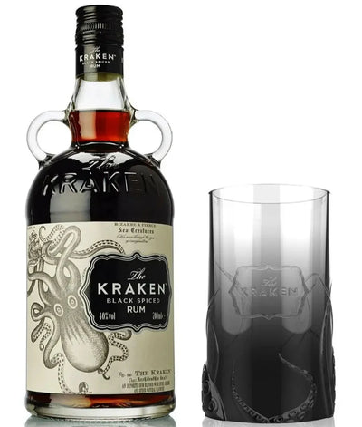 The Kraken Black Spiced Rum &amp; Smoked Glass 70cl