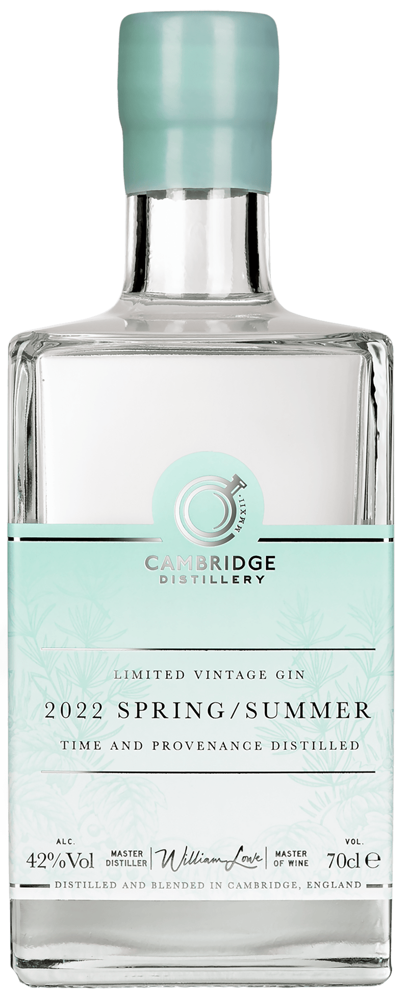 Cambridge Distillery SSpring Summer 2022 Limited Vintage Gin 70cl ...
