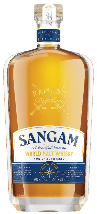 Rampur Sangam World Malt Whisky 70cl