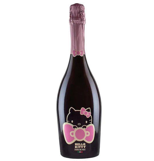 Hello Kitty Sparkling Rosé Pink Fizz Black Edition 75cl