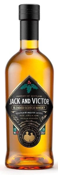 Jack & Victor Christmas Edition Blended Scotch Whisky Bottle Only 70cl